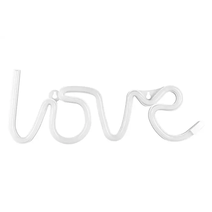 Neon LED - Love, white, 34.5x13cm