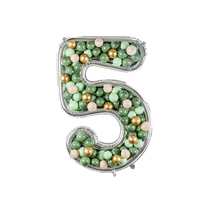 Folieballon Frame Cijfer 126cm