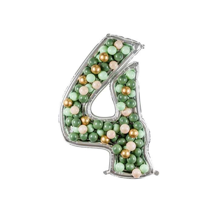 Folieballon Frame Cijfer 126cm