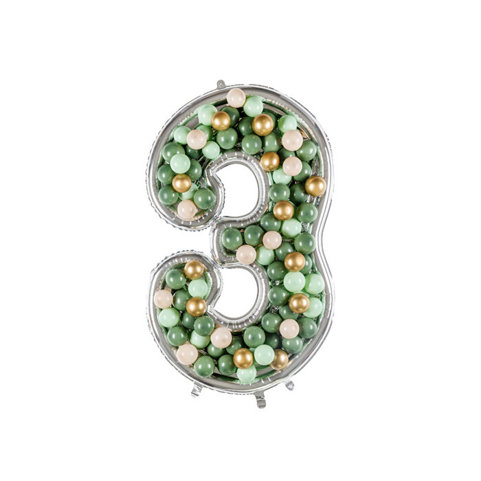 Folieballon Frame Cijfer 126cm