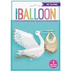 Folieballon Ooievaar It's a Boy / 157cm