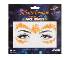 Face Jewels Diamantjes voor Gezicht / Fluo Oranje