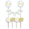 Cake Decoratie Set Geboorte / It's a Boy