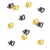 Tafelconfetti Black/Gold - 40
