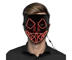 Led Masker Killer Smile Rood
