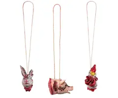 Afgehakte Dierenkop Hangend