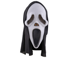 Masker Scream met Kap
