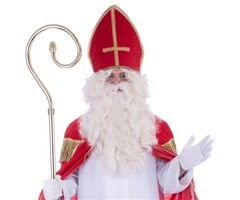 Sinterklaasbaard + Pruik