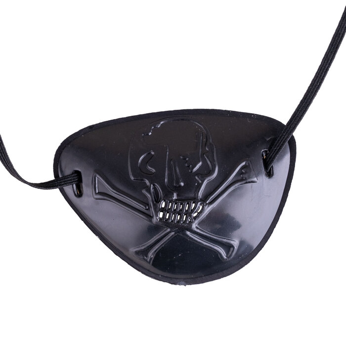 Ooglapje Piraat / Zwart