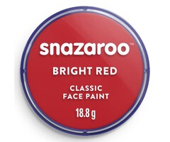 Snazaroo 18ml Make- Up / Bright Red