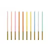 Kaarsjes Pastelkleuren 14cm / Mix