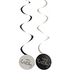 Crème Noir / Plafondhangers 6 Stuks