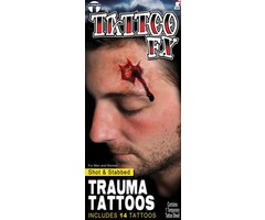 Trauma FX Tattoo /  Shot & Stabbed
