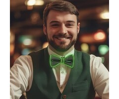 Strikje LED One Size / Groen