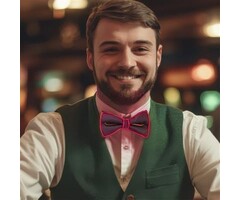 Strikje LED One Size / Roze