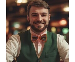 Strikje LED One Size / Oranje