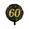Party Foil Balloon Black/Gold - 60