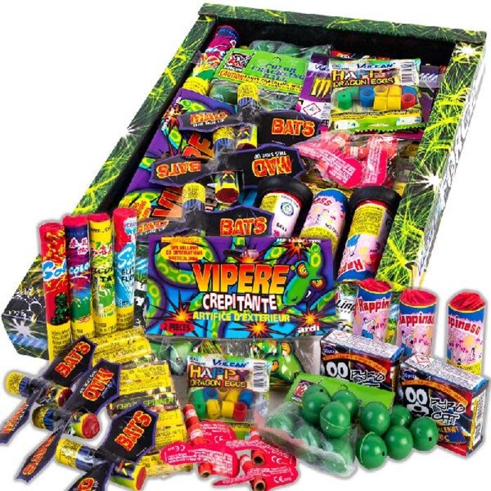 Force Vuurwerkpakket Vulcan / 154 stuks