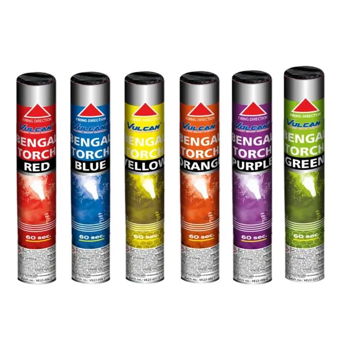 Vulcan Bengaalse fakkel 60sec/Per stuk