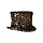 Luxe Hoed Paillet / Goud & Zwart