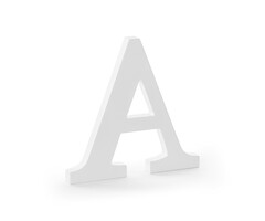 Houten Decoratie 20cm / Letter A