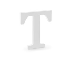 Houten Decoratie 20cm / Letter T