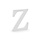 Houten Decoratie 20cm / Letter Z