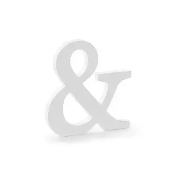 Houten Decoratie 20cm / Letter &