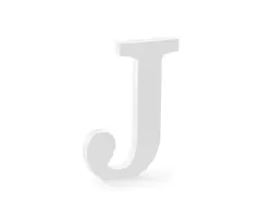 Houten Decoratie 20cm / Letter J