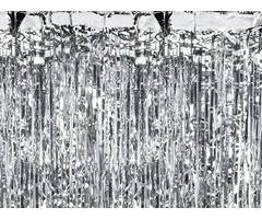 Deurgordijn 100cmx250cm / Zilver