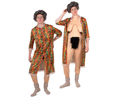 Oh oh Oma kostuum met nachtkleed / One size