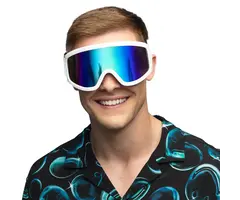 Partybril Skibril / Wit