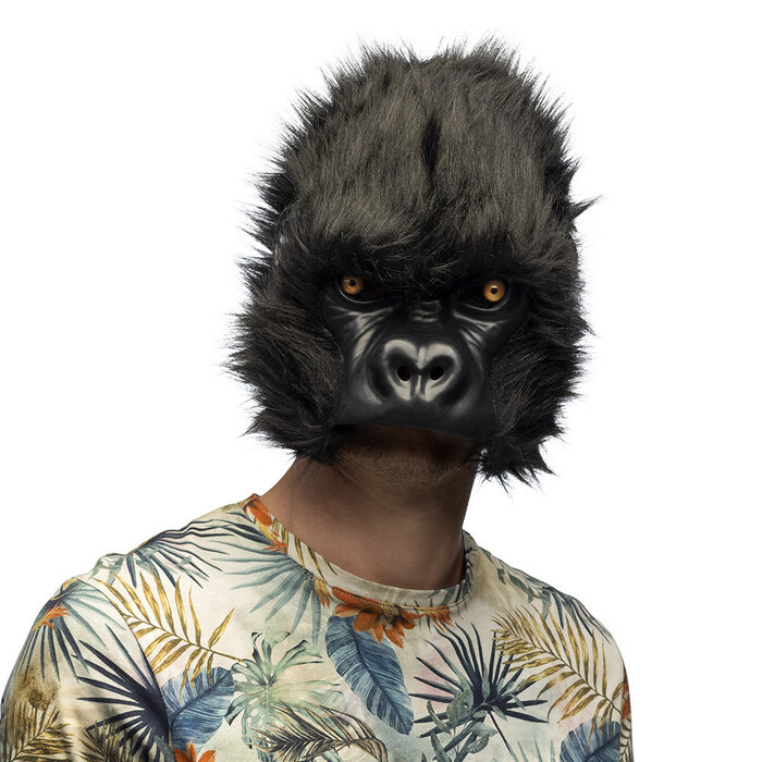 Pluche Masker Gorilla