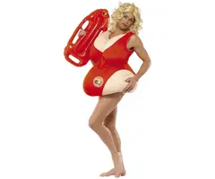 Baywatch Big Lady / Kostuum One Size