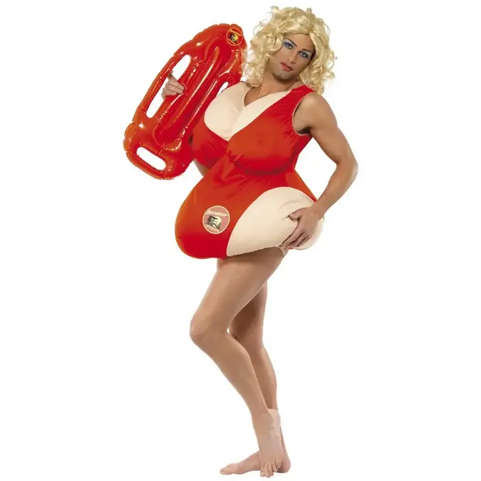 Baywatch Big Lady / Kostuum One Size