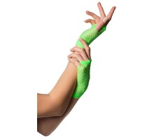 Nethandschoenen Neon Groen / 2 Stuks