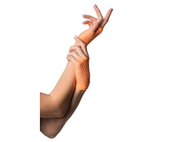 Nethandschoenen Neon Oranje / 2 Stuks