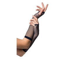 Nethandschoenen Lang Zwart / 2 Stuks