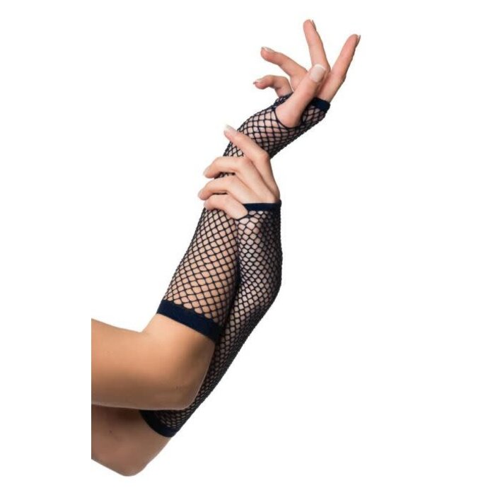 Nethandschoenen Lang Zwart / 2 Stuks