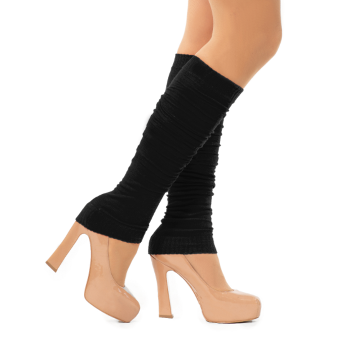 Beenwarmers 2 Stuks / Zwart