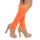 Beenwarmers 2 Stuks / Neon Oranje