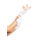 Vingerloze Handschoenen 2 Stuks / Wit