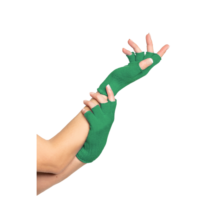 Vingerloze Handschoenen 2 Stuks / Groen