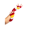 Vingerloze Handschoenen 2 Stuks / Rood,wit,geel