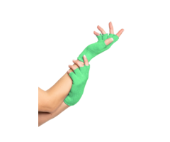 Vingerloze Handschoenen 2 Stuks / Neon Groen