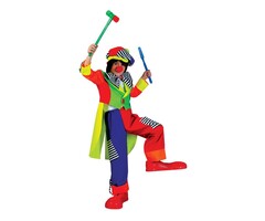 Spanky Stripes Clown / Kinderkostuum