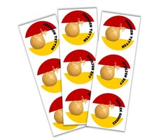 Stickervel Mix Tettenplekkers / Aalst