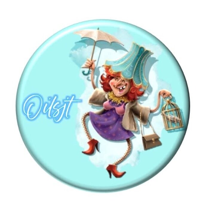 Button  6cm / Voil Janet Oilsjt