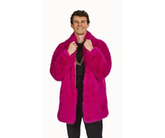 Bontjas Fuschia / Heren