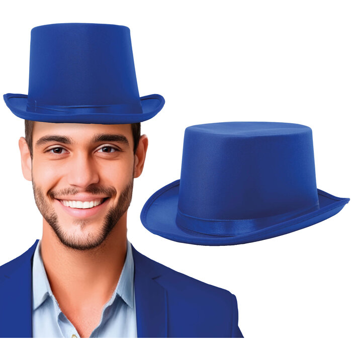 Hoge Hoed Luxe / Koningsblauw